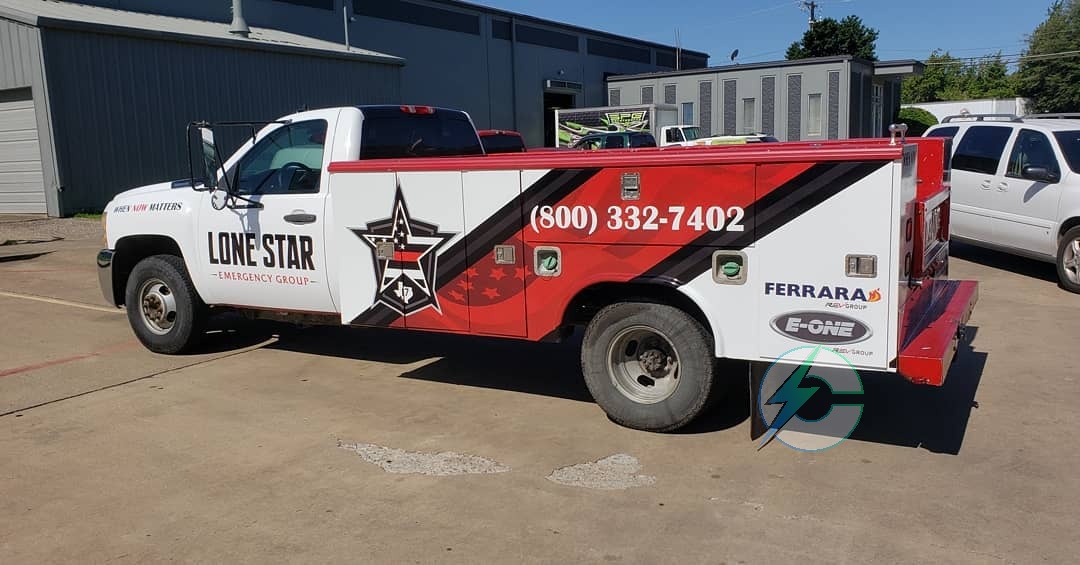 Truck wrap