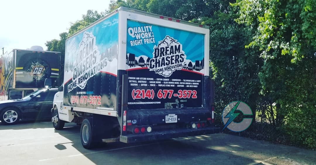 Box truck wrap