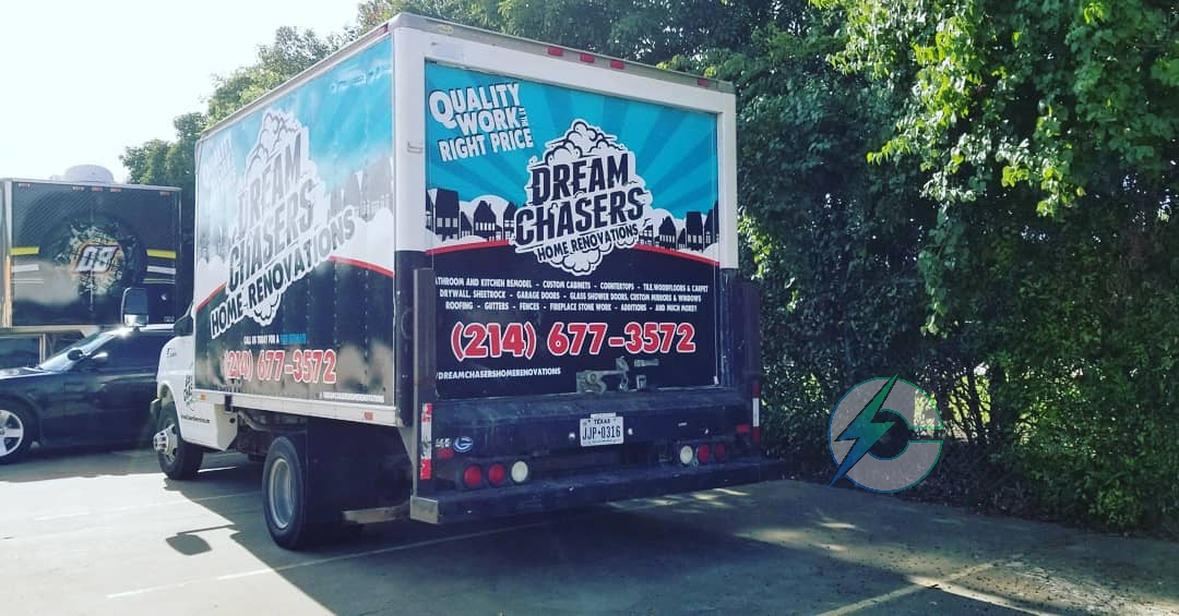 Box truck Wrap